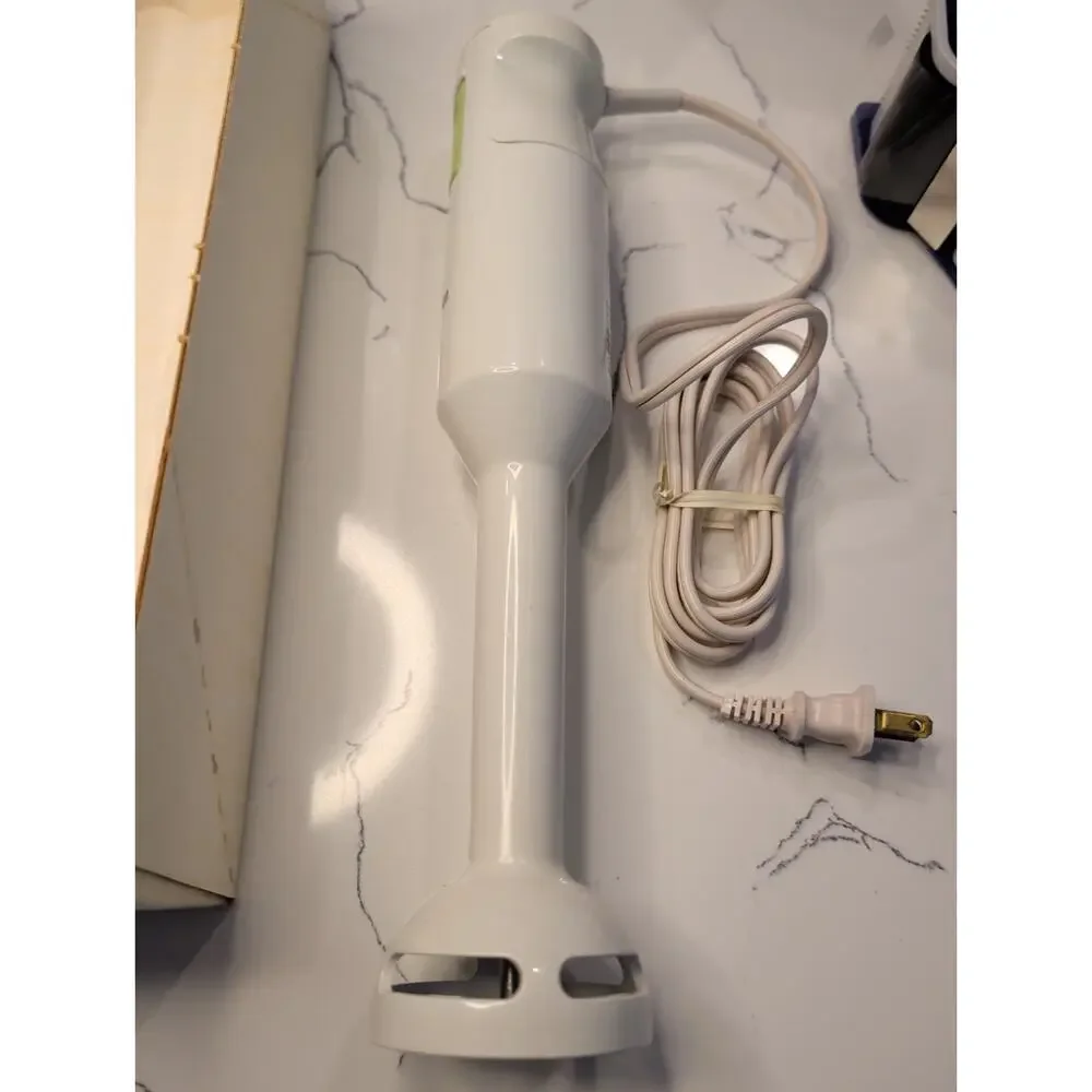 BRAUN MR 370 HAND BLENDER + CHOPPER SET WITH ORIGINAL BOX EUC!